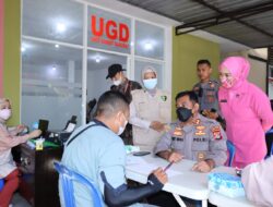 Sambut Hari Bhayangkara ke -76,Polres Loteng Menggelar Bakti Kesehatan Untuk Kemanusiaan