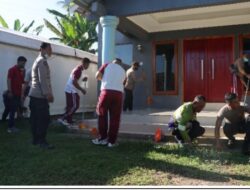 Polres Lombok Utara melaksanakan bakti sosial di tempat ibadah dalam rangka menyambut HUT Bhayangkara ke 76