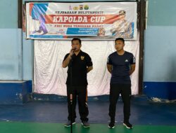 Kapolres Loteng Bersama Dandim Buka Kejuaraan Bulutangkis Kapolda Cup Dalam Rangka Hari Bhayangkara ke -76