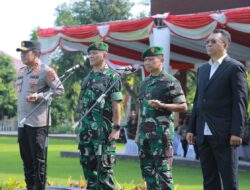 Polda gelar Apel Kehormatan Pisah Sambut Danrem 162/WB