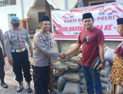 Meriahkan Hari Bhayangkara ke-76, Polres Loteng Laksanakan Bhakti Sosial Di Tempat Ibadah