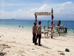 Libur Akhir Pekan, Polsek Sekotong Lakukan Pemantauan Wilayah di Tempat Wisata