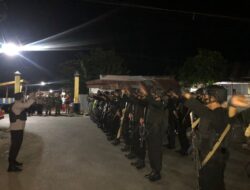 Polres Bima Kota Polda NTB Bersama Aparat Gabungan, Respon Cepat Amankan Bentrok Warga di Melayu
