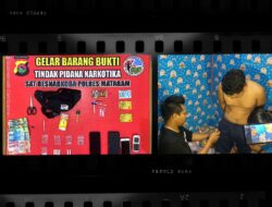 Tak Terima Anaknya Ditangkap Polisi, IRT di Mataram Marah-marah