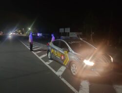 Jalan By Pass BIL II sepi di malam Hari, Polsek Labuapi Tingkatkan Patroli Lakukan Pengawasan