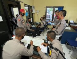 Ka SPN Polda NTB Tinjau Latja Siswa di Polres Lombok Barat