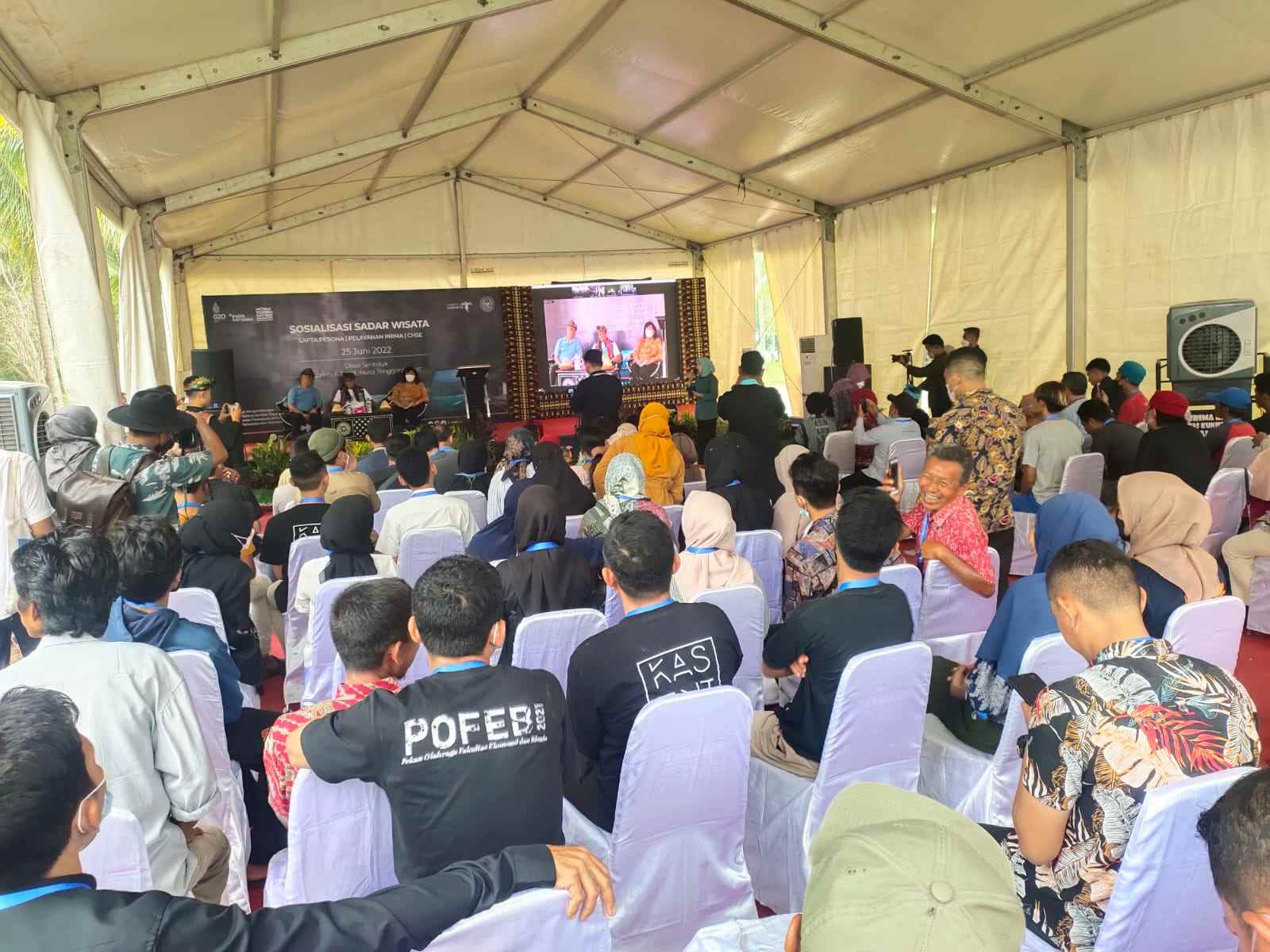 Kunjungan Kerja Menparekraf RI, Hadiri Sosialisasi Sadar Wisata