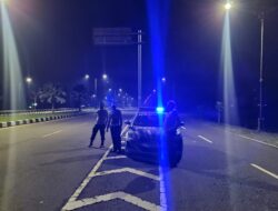 Patroli Malam Polsek Kediri, Sasar Perbatasan Lobar dan Loteng Antisipasi Balap Liar