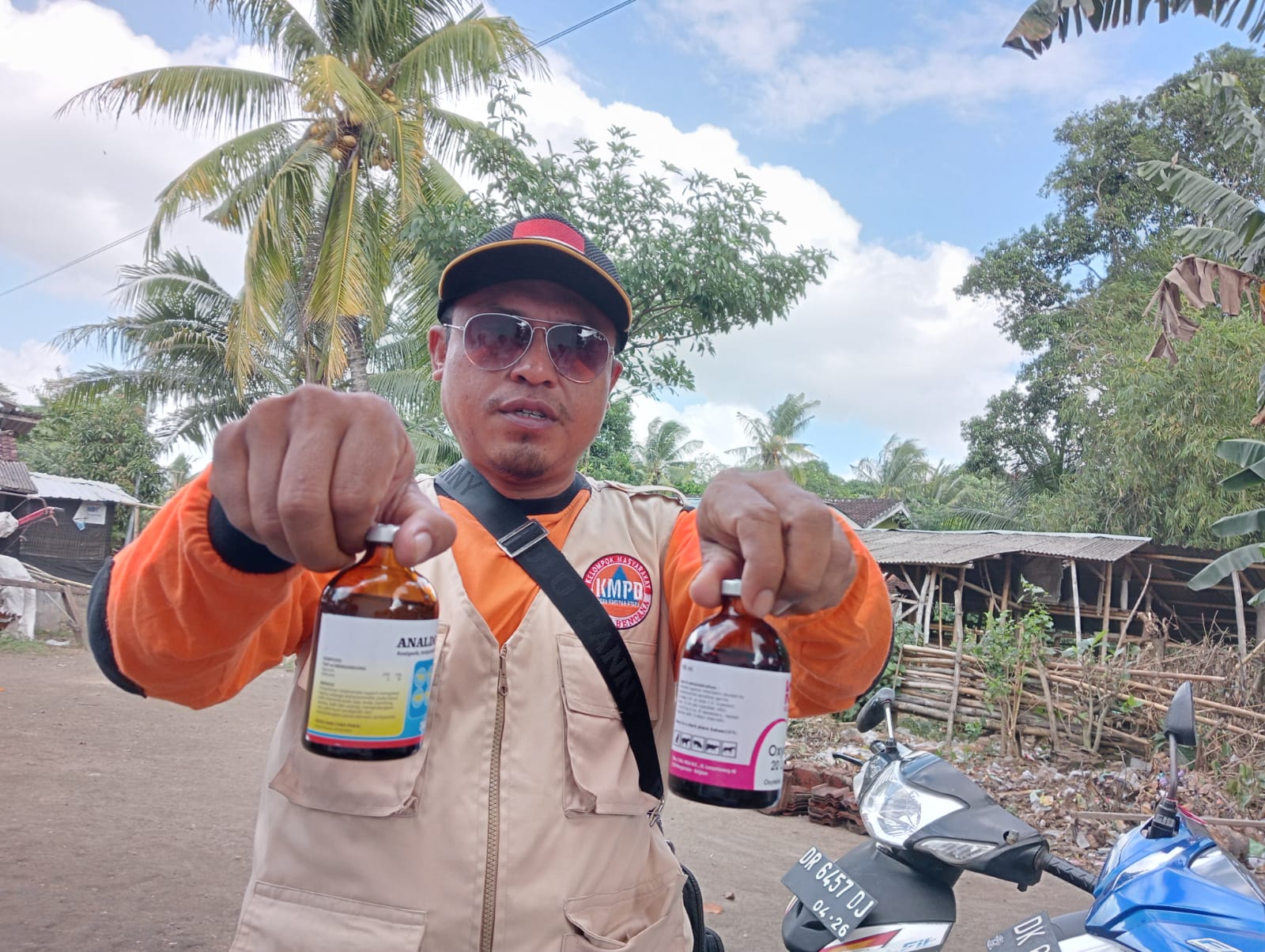 Pemeriksaan Terhadap Hewan Ternak Sapi Di Kuripan Utara terhadap 74 Ekor Sapi, Hasilnya Sehat