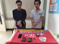 Polisi Tangkap Dua Penjual dan Pengedar Narkotika di Sekotong, Amankan 3,22 Gram Diduga Sabu
