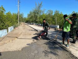 Progres kegiatan Fisik Latsitardanus XLII di Lembar, Hampir Rampung