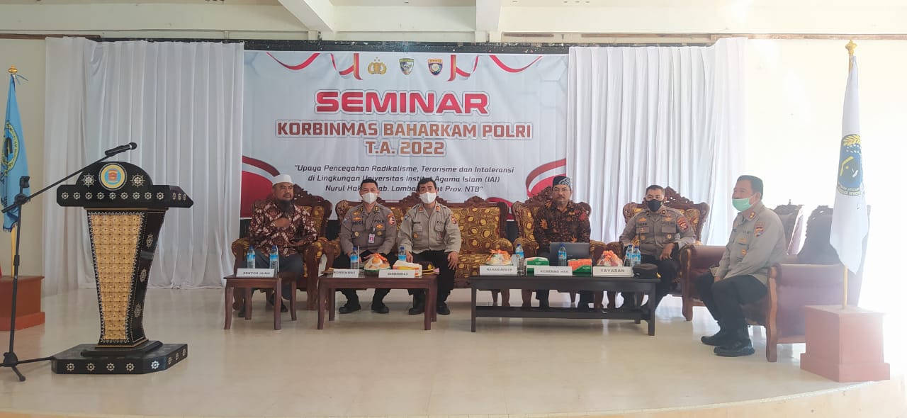 Seminar Korbinmas Baharkam Polri Tahun 2022 di Kediri