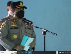 81 Orang Personel Polres Loteng Naik Pangkat