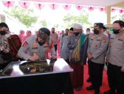 Kapolda NTB Resmikan Bangunan Baru Polres Loteng