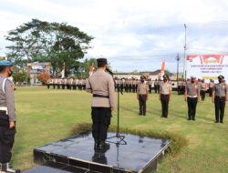 Momentum HUT Bhayangkara, 28 Anggota Polres Sumbawa Barat Naik Pangkat