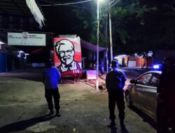 Patroli Malam, Polsek Gerung Sambangi Kandang Kolektif, Perumahan, dan perkantoran di Wilayahnya