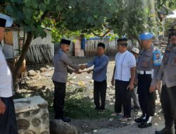 Rayakan Idul Adha 1443 H/2022 M, Kapolres Dompu Salurkan 1 Ekor Sapi Kurb