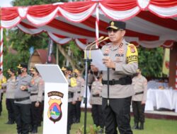 Kapolda NTB Pimpin Sertijab Dua PJU dan Lima Kapolres Jajaran Polda NTB