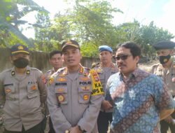 Pastikan Vaksin PMK Lancar,Kapolresta Bersama Kadis Pertanian Kota Mataram Cek Kelompok Ternak Sapi Mapak Dasan