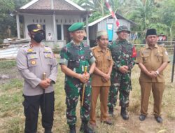 Kapolres KSB AKBP Heru Mendukung dan Mensuport Pelaksanaan TMMD ke 114 Oleh Kodim 1628/Sumbawa Barat.