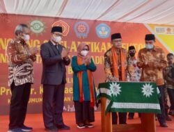 Dr. Ridwan.SH.MH Dilantik Jadi Rektor Dan Launching UM Bima