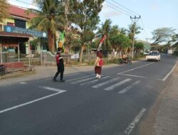 Berikan Pelayanan Terhadap Kegiatan Masyarakat, Polsek Sekotong Gelar Pengaturan Pagi