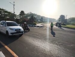 Strong Point, Satlantas Polres Lobar Ingatkan Pelanggaran Kasat Mata