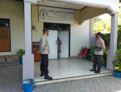 Lakukan Monitoring Dan Pengamanan Rumah Ibadah Jemaat Nasrani Katolik, Polsek Maluk Sampaikan Ini
