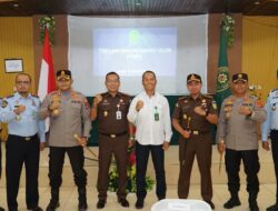 Bahas Tata Cara Persidangan, Kapolres Sumbawa Hadiri Rapat dengan APH
