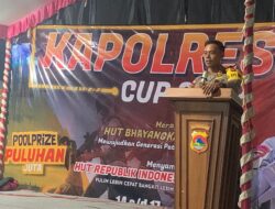 Kapolres Dompu Resmi Buka Turnamen E-Sport Kapolres Cup 2022