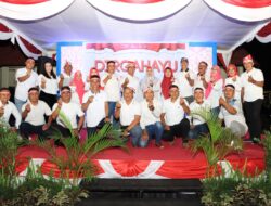 Bangun Silaturahmi Antar Personil,Polres Sumbawa Barat Adakan Hiburan HUT RI Ke 77
