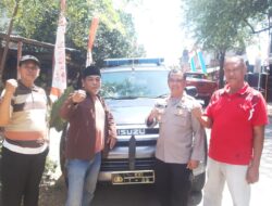 Kawal Pemberian Bantuan Kapolres Sumbawa Barat, Bhabinkamtibmas Kelurahan Bugis Lakukan Ini