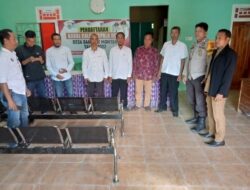 Hadiri Pendaftaran Bacades,Bhabinkamtibmas Bangkat Monteh Lakukan Hal Ini