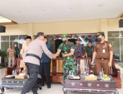 Jelang Pilkades Serentak 2022, Polres Loteng Laksanakan Apel Gabungan Dan Pergeseran Pasukan