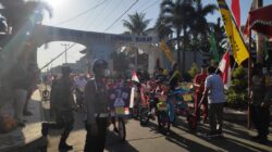 Kegiatan Pawai Alegoris Memeriahkan HUT RI Ke 77 Kecamatan Gerung