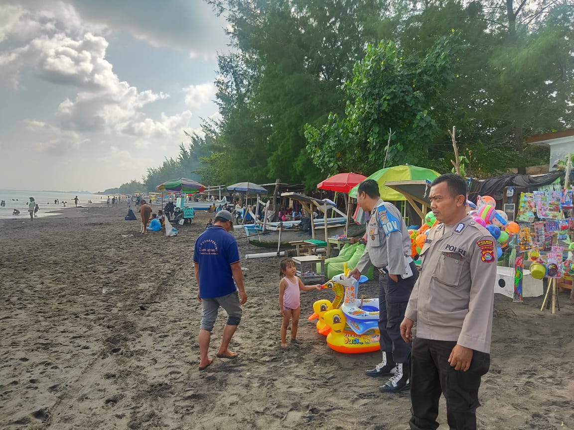 Libur Akhir Pekan, Polsek Lembar Fokuskan Patroli Lokasi Wisata di Lembar