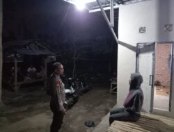 Patroli Monitoring Wilayah, Polsek Lembar Sambangi Lokasi Rawan Kamtibmas