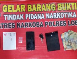 Penangkapan Narkoba di Gerung, Kedapatan Selipkan Sabu di Dalam Buku Servis