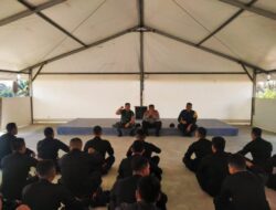 Kapolres Lotim Dan Dandim 1615/Lotim Ingatkan Soliditas dan sinergitas TNI Polri di Mako Brimob