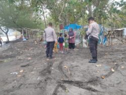 Antisipasi Libur Akhir Pekan, Patroli Polsek Gerung Sasar Lokasi Wisata