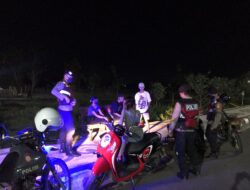 Pelihara Kamtibmas,Polres Sumbawa Konsisten Patroli Blue Light