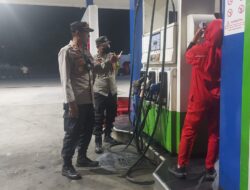 Polsek Pringgabaya Turun Langsung Pantau SPBU di wilkum,Pendistribuaisan BBM Bersubsidi Masih Normal