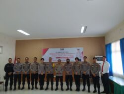 Kapolres Sumbawa Barat memberi Pembekalan Perwira Remaja Akpol Angkatan 53