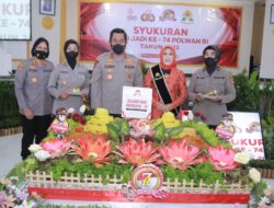 Syukuran Hari Jadi Polwan ke 74, Ibu Asuh Polwan Polda NTB : Tunjukan Kontribusi Untuk Membangun NTB