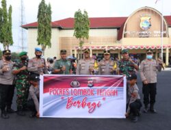 Kapolres Loteng Bersama Dandim Lepas Baksos Serentak Untuk Warga Terdampak Kenaikan Harga BBM