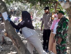 Cegah PMK,Bhabinkamtibmas Bersama Babinsa Lempeh Dampingi Vaksinasi Hewan Ternak