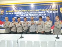 6 Personel Polres Sumbawa Lulus Seleksi Pendidikan Alih Golongan