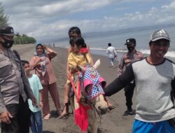 Pengamanan Rabu Bontong di lokasi wisata Pantai Kiranji Dalang