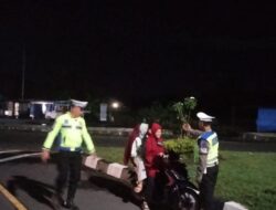 Patroli Sat Lantas Polres Lobar, Sasarannya Mencegah Segala Bentuk Gangguan