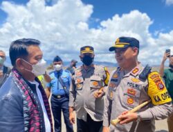 Kepala Staf Kepresidenan Moeldoko Berkunjung di Bima, Kapolres Bima Kota Jemput di Bandara SMS Bima